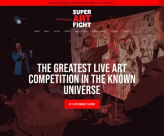 Superartfight.com(Super Art Fight) Screenshot