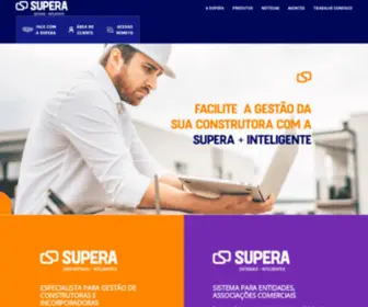 Superasistemas.com.br(Sistemas de gestão para construtoras de obras e entidades) Screenshot