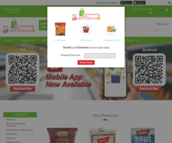 Superbazaar.com.au(Online Grocery in Australia) Screenshot