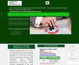 Superbenterprisesindia.com(MEA) Screenshot