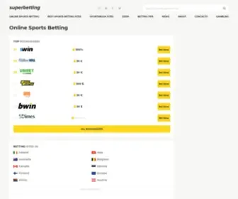 Superbetting.com Screenshot