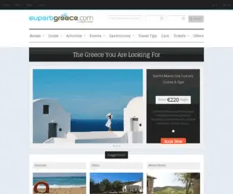 Superbgreece.com(Crete) Screenshot