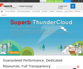 Superbhosting.com(Cloud, Dedicated, Colocated, and Shared Hosting) Screenshot
