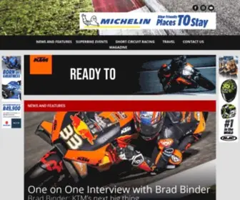 Superbikemag.co.za(SuperBike Magazine SA) Screenshot