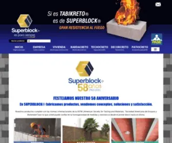 Superblock.com.mx(SUPERBLOCK S.A) Screenshot