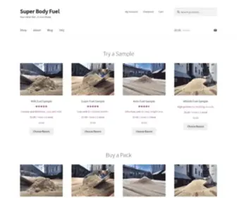 Superbodyfuel.com(Your ideal diet) Screenshot