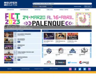 Superboletos.com(Superboletos) Screenshot