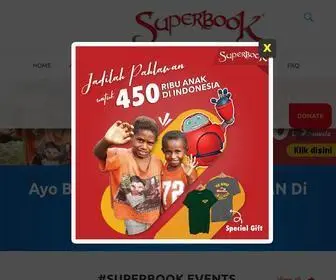 Superbookindonesia.com(SUPERBOOK) Screenshot
