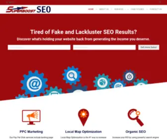 Superboostseo.com(Search Engine Optimization Experts) Screenshot