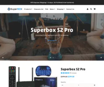 Superboxtv.net(The Best Superbox Official Store) Screenshot