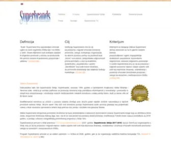 Superbrands.rs(Superbrands Srbija) Screenshot