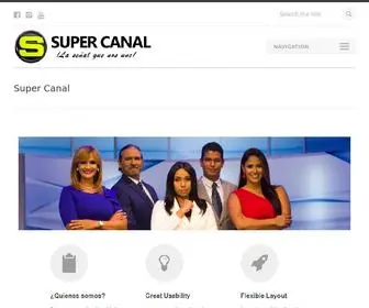 Supercanal.com(Super Canal) Screenshot