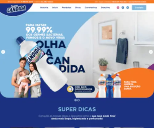 Supercandida.com.br(Super Candida) Screenshot