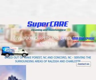 Supercarenc.com(Carpet Cleaning) Screenshot