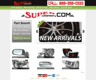 Supercarpart.com(Super Auto Dismantler) Screenshot