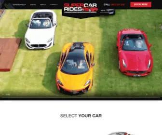Supercarrides.com.au(Super Car Rides) Screenshot