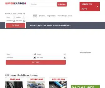 Supercarros1.com(Super Carros 1 Republica Dominicana. Venta de carros usados sin comision en SuperCarros 1) Screenshot