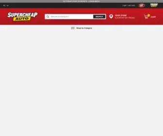 Supercheapauto.com(Supercheap Auto) Screenshot