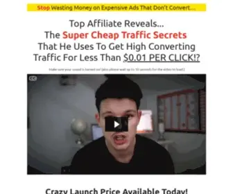 Supercheaptrafficsecrets.com(Super Cheap Traffic Secrets) Screenshot