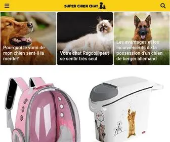 Superchienchat.com(Super Chien Chat) Screenshot