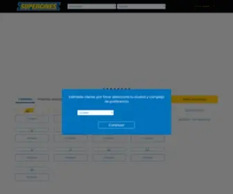 Supercines.com(En mantenimiento) Screenshot