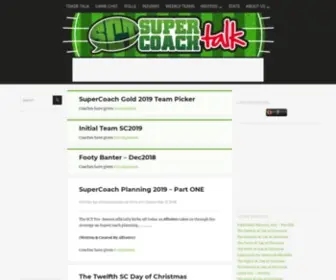 Supercoachtalk.com(The original and the best) Screenshot
