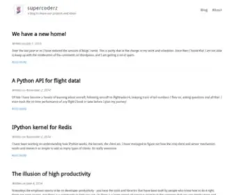 Supercoderz.in(A blog to share our projects and ideas) Screenshot