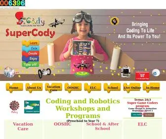 Supercody.com.au(Coding for kids) Screenshot