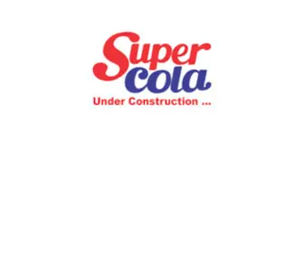 Supercola-CO.com(The largest producer of soft drinks in Afghanistan) Screenshot
