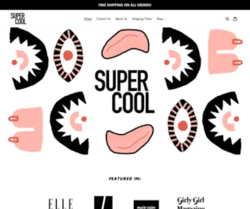 Supercoolsupply.store(We're all about (super)) Screenshot
