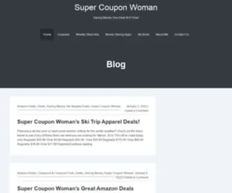 Supercouponwoman.com(Super Coupon Woman) Screenshot