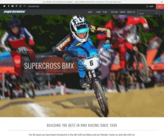 Supercrossbmx.com(Supercross BMX) Screenshot