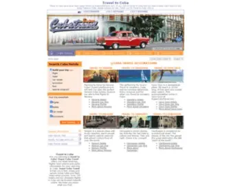 Supercubatravel.com(Super Cuba Travel) Screenshot
