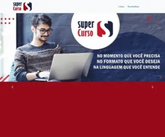 Supercurso.com.br(Super Curso) Screenshot