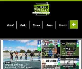 Superdepor.com.ar(Noticias de Deportes) Screenshot