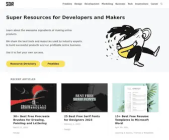 Superdevresources.com(Super Dev Resources) Screenshot