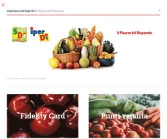 Superdi.it(Supermercati Superdì e Iperdì) Screenshot