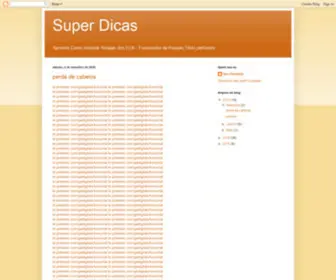 Superdicas7.blogspot.com(Super Dicas) Screenshot
