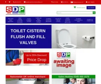 Superdiscountplumbing.com(Plumbing Supplies & Fittings) Screenshot