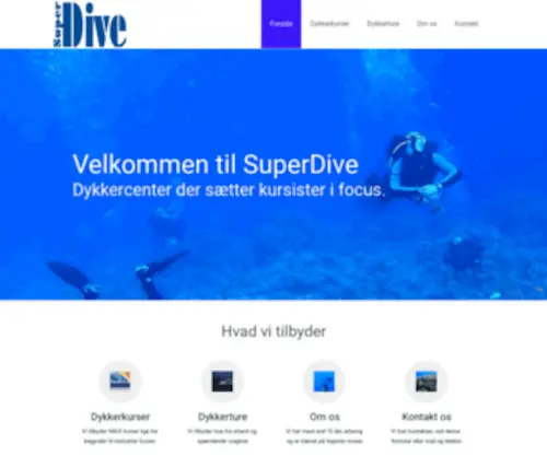 Superdive.dk(Superdive) Screenshot
