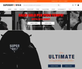 Superdrystore.no(Offisiell Superdry Shop) Screenshot