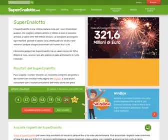 Superenalotto.net(Estrazioni, informazioni e notizie) Screenshot