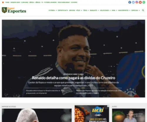 Superesportes.com.br(Notícias esportivas) Screenshot