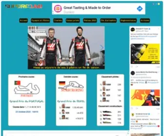 Superf1.be(Tout sur la Formule 1) Screenshot