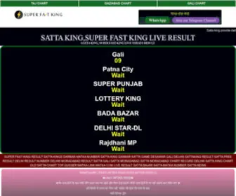 Superfastking.com(Satta King 2024) Screenshot