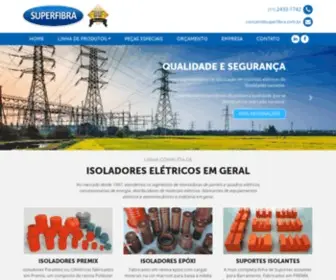 Superfibra.com.br(Isolantes Elétricos) Screenshot