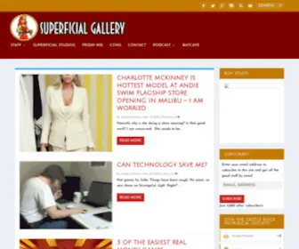 Superficialgallery.com(Superficial Gallery) Screenshot