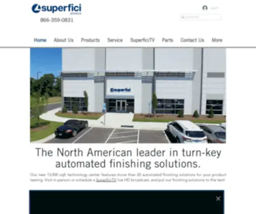 Superficiamerica.com(Superfici) Screenshot