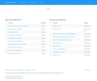 Superfiles.co(File Hosting Service) Screenshot