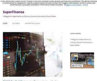 Superfinanza.it(Il Magazine indipendente su Finanza) Screenshot